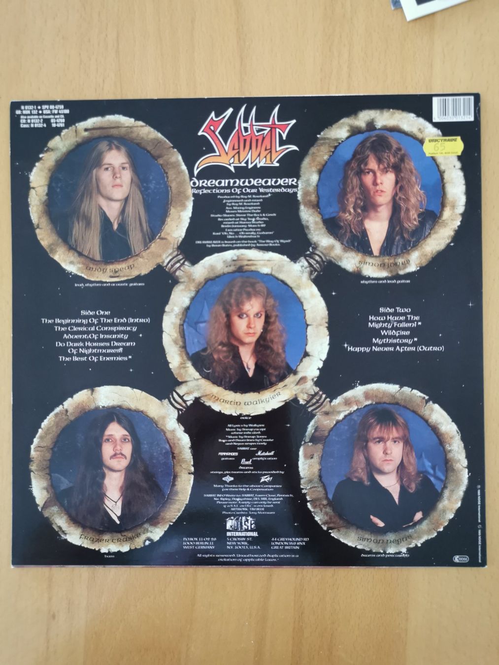 Dischi in vinile: SABBAT - Dreamweaver - Schallplatte - Thrash Metal – Usato da St.Gallen venduto da Tamal0204 1