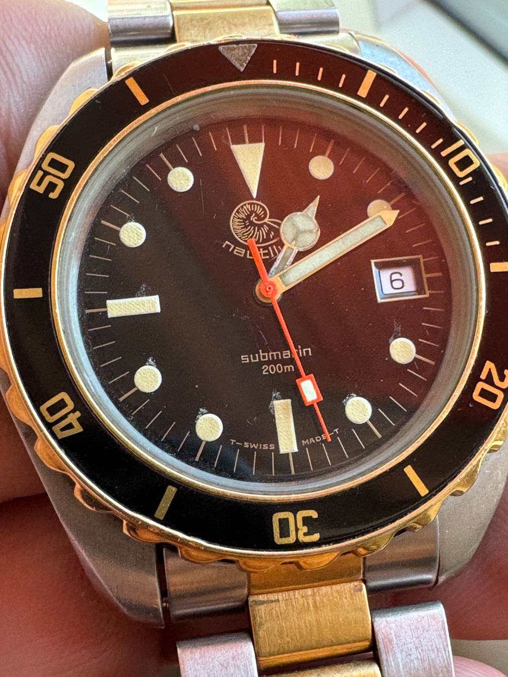 Orologi: Nautilus Quartz DEFEKT – Difettoso da Rorschach venduto da Spektar