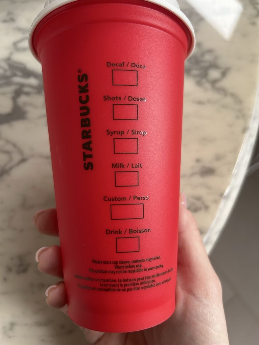 Starbucks Tassen: Christmas edition Starbucks reusable cup 473ml 16oz new – Neu (gemäss Beschreibung) aus Biel/Bienne von zit_v5yc 1