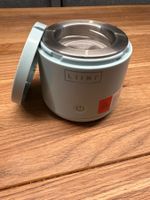 LIINI Flaschenwärmer mit 2 MAM adapter und Kabel hellblau