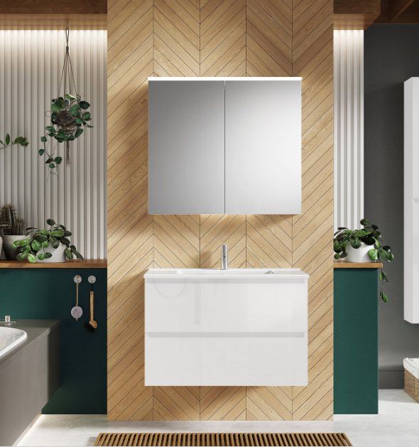 Armadietti a specchio: Spiegelschrank SCHNEIDER O-LINE LED – Nuovo e nell'imballaggio originale da Buchs AG venduto da Richner_Outlet 4