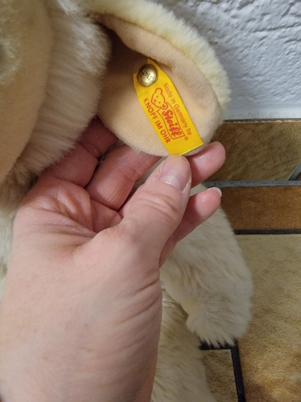 Steiff Giocattoli: Süsses Steiff Lamm, neuwertig, ideales Geschenk. – Usato da Visp venduto da mel_x697 1