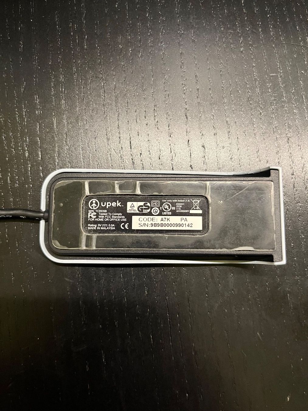Componenti elettronici: Upek Eikon Solo lecteur biométrique USB – Usato da Lausanne venduto da val-sav 1