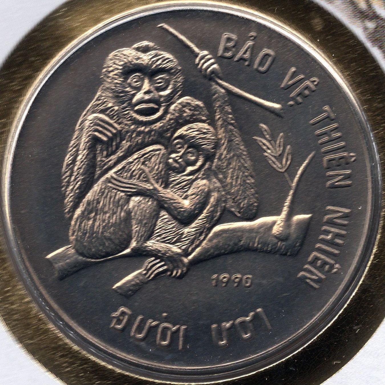 Tutti le monete: Numisbrief Vietnam WWF – Nuovo e nell'imballaggio originale da Wittenwil venduto da Khunruedi 1