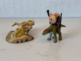 Starwars petite figurine et vaisseau