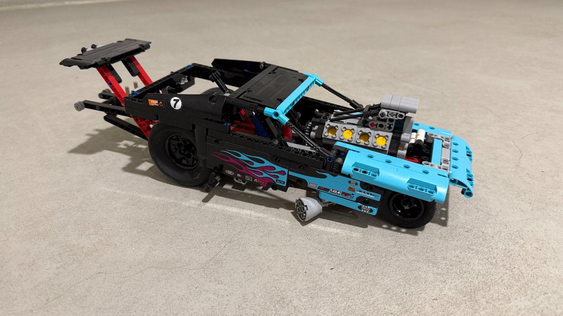 Lego Giocattoli: LEGO Technic Dragster – Usato da Uerikon venduto da Kipfi01