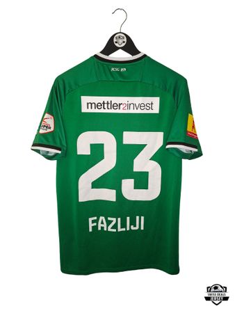 FAZLIJI #23 Original St. Gallen 2020-21 Home Trikot Issue