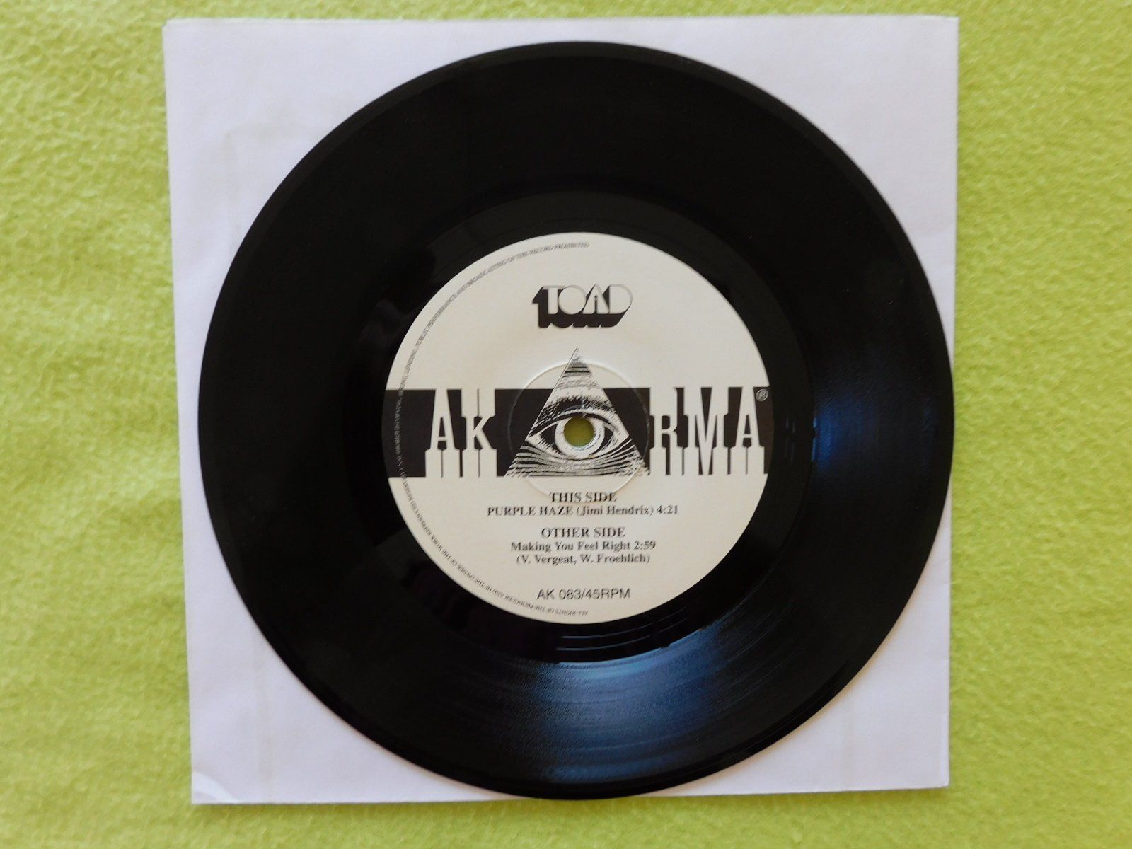 Schallplatten: Toad - Purple Haze – Gebraucht aus Emmenbrücke von Dickens 2