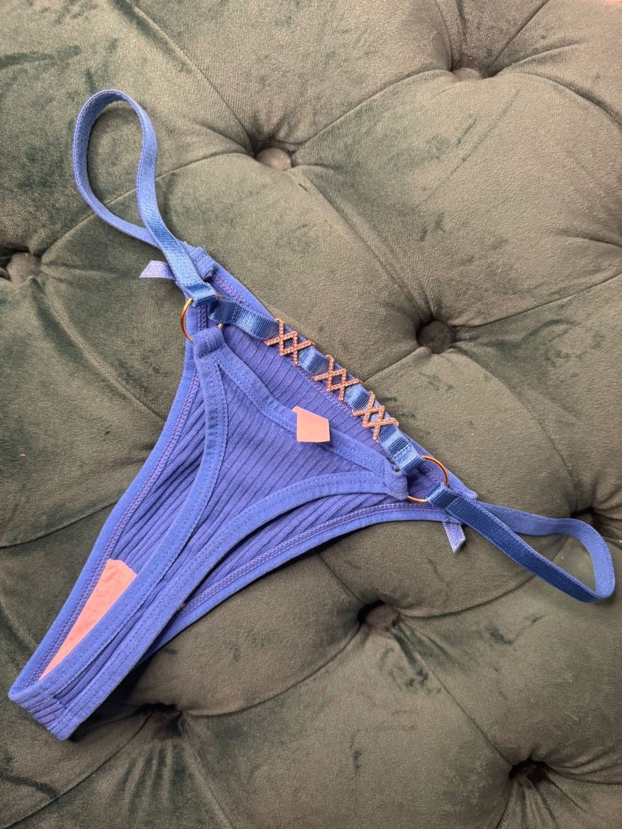 Sonstige Unterwäsche: SEXXXY Tanga mit Strass 💙 – Neu und originalverpackt aus Emmen von tuv_dvj6 3