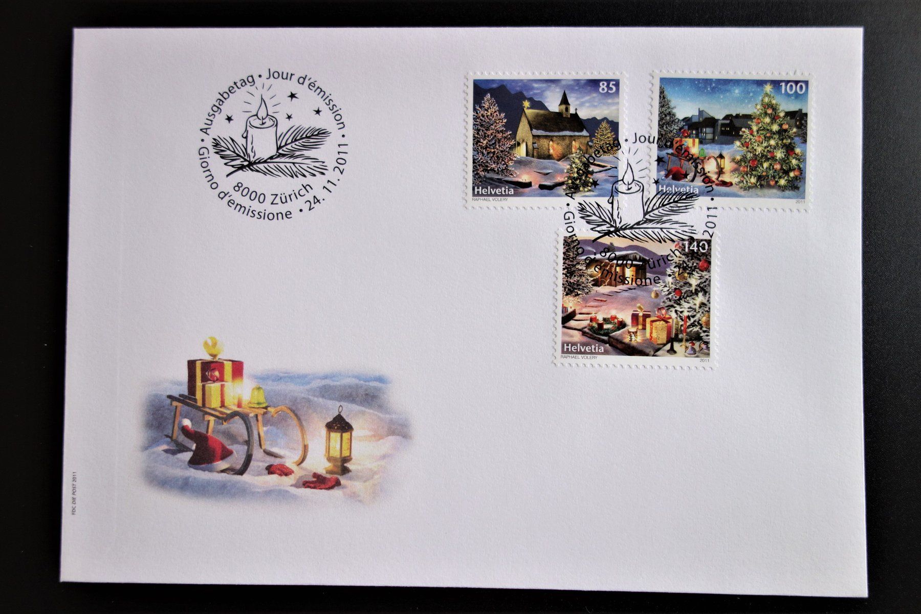Tutti i francobolli: 2011 FDC Sondermarken Weihnachten – Nuovo (secondo la descrizione) da Mettmenstetten venduto da Sutasso