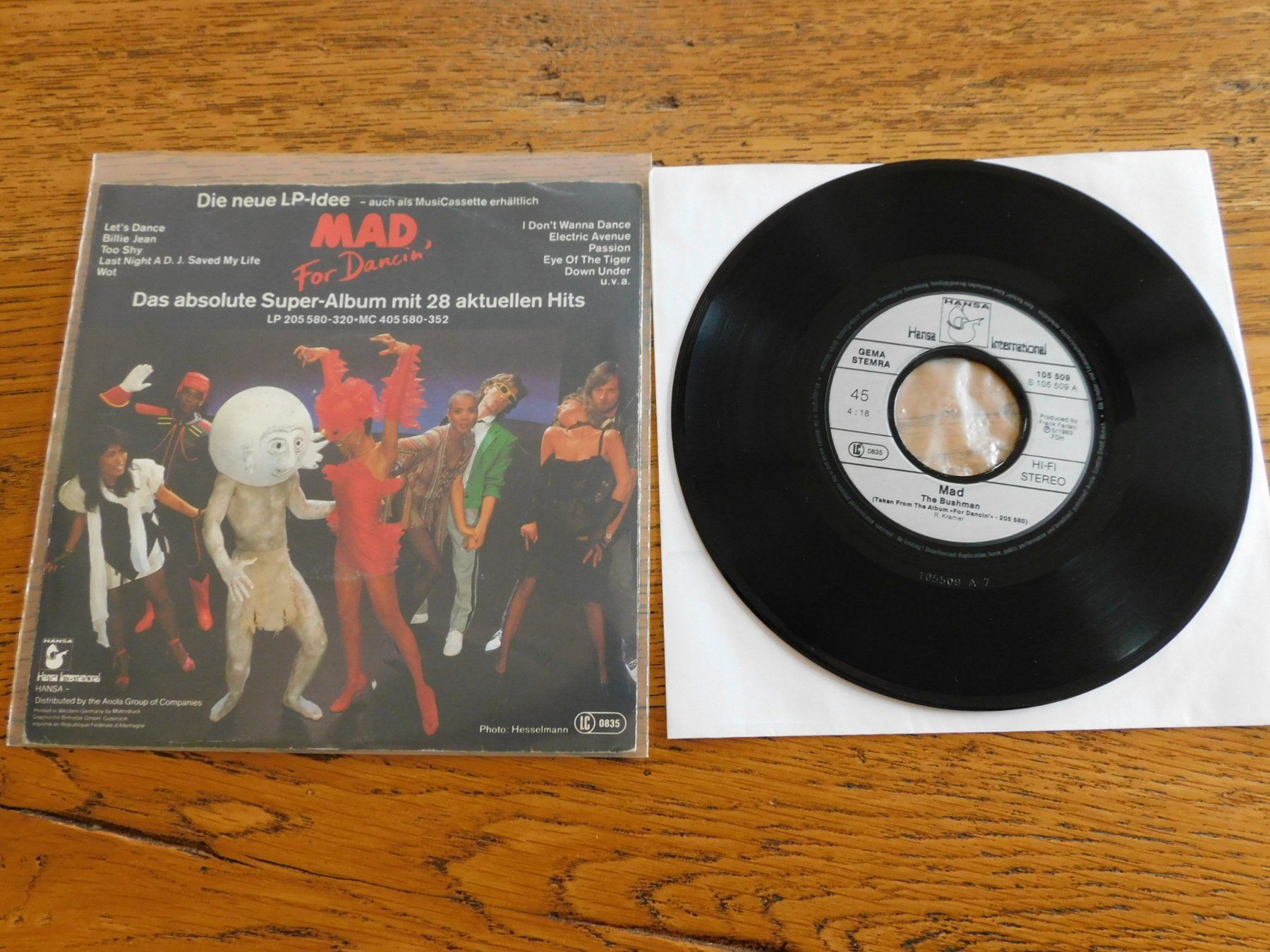Schallplatten: Mad ‎– The Bushman – Gebraucht aus Emmenbrücke von lamorak 1