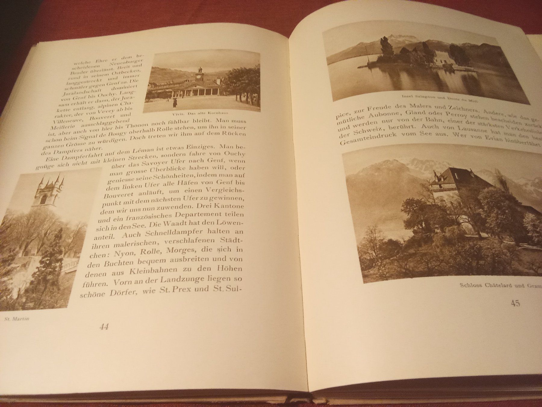 Bücher: KREUZ UND QUER DURCHS SCHWEIZERLAND (1925) – Gebraucht aus Remetschwil von Privatflohmi 3