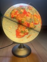 Illuminated World Globe( Circumference 80cm, diameter 25cm)