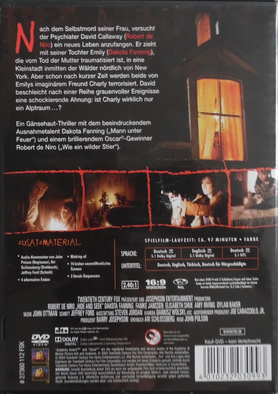 Tutti i DVDs: Hide and Seek – Usato da Bellinzona venduto da Luna093 2