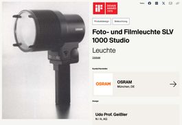 Osram SLV 1000 Studio