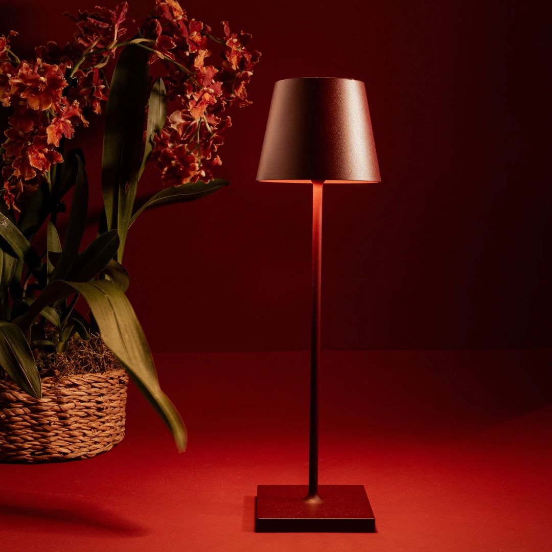 Lampade: Zafferano Poldina Pro Farbe Bordeux – Nuovo e nell'imballaggio originale da Nürensdorf venduto da salibeer