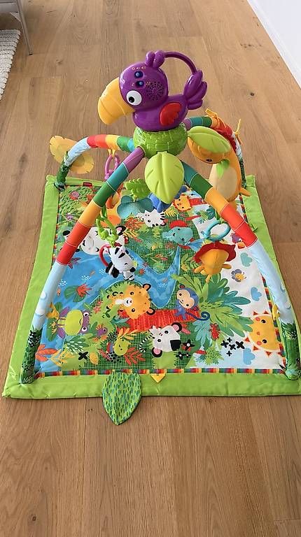Tappeto da gioco: Fisher Price Spielbogen - farbige Spieldecke – Usato da Gersau venduto da Segantini21 1