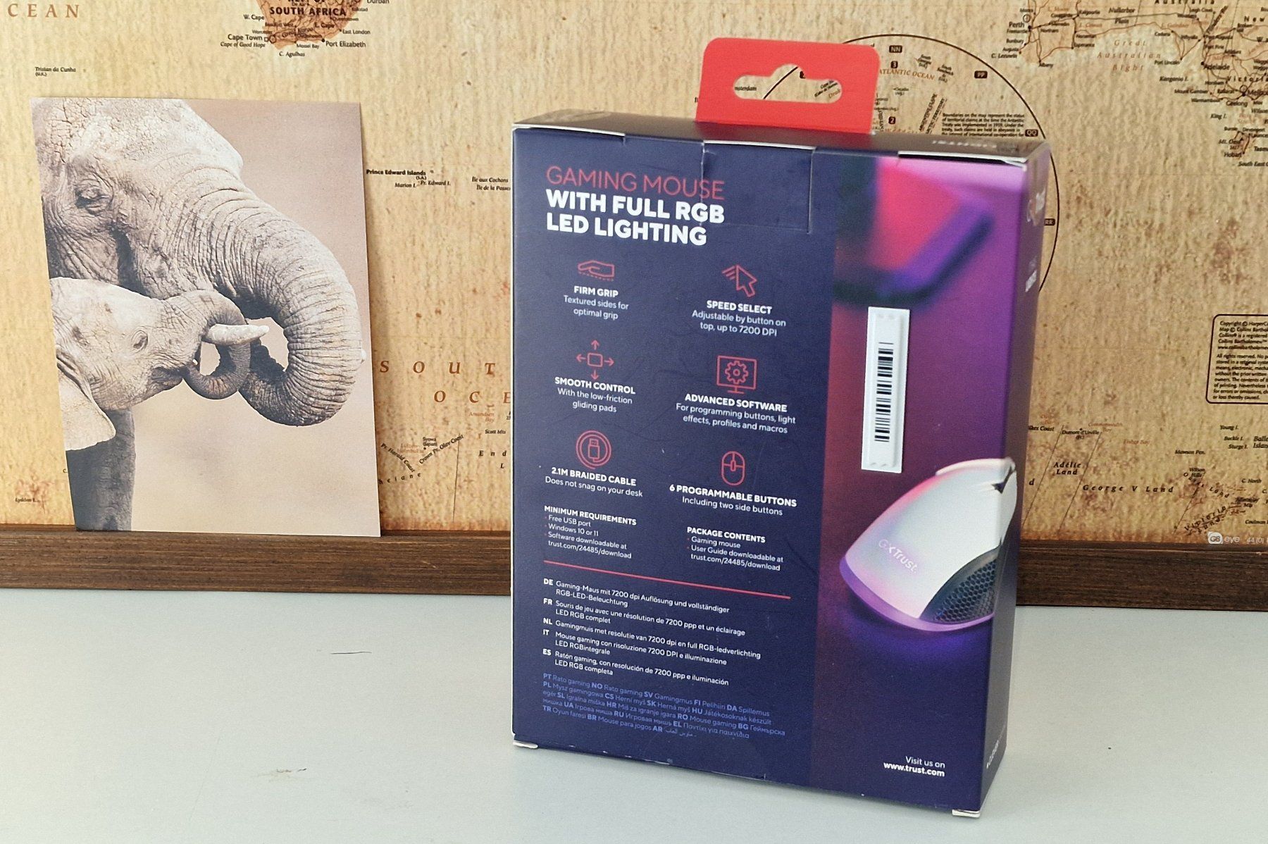 Trust Souris: Trust YBAR Gaming Mouse ECO – D'occasion à Hinwil par Schnaeppli_ZH 3