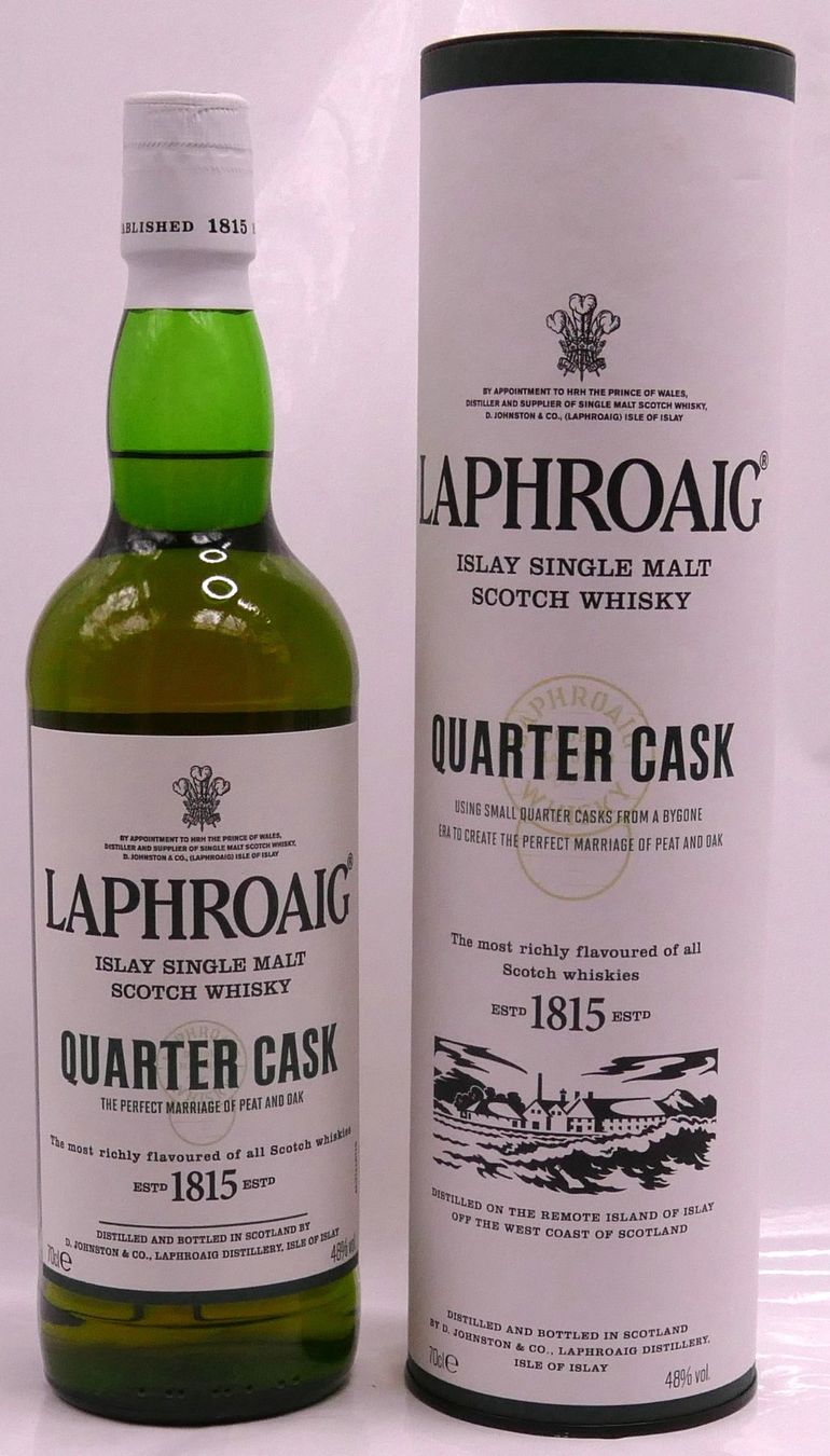 Laphroaig Bevande alcoliche: Laphroaig Quarter Cask – Nuovo e nell'imballaggio originale da Hochdorf venduto da Sukram58