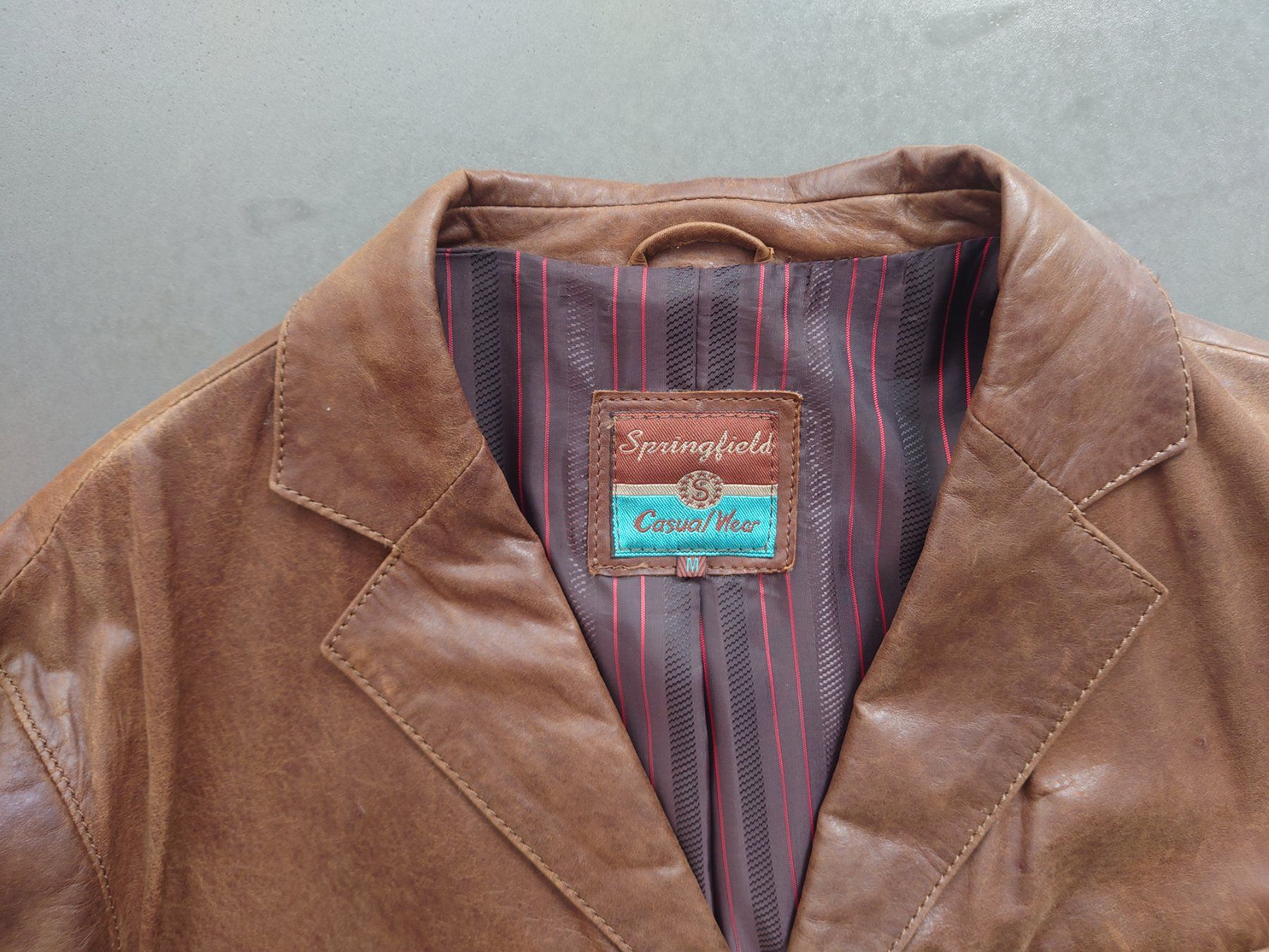 Giacche: Lederblouson Springfield - Grösse M – Usato da Basel venduto da PasBa 2