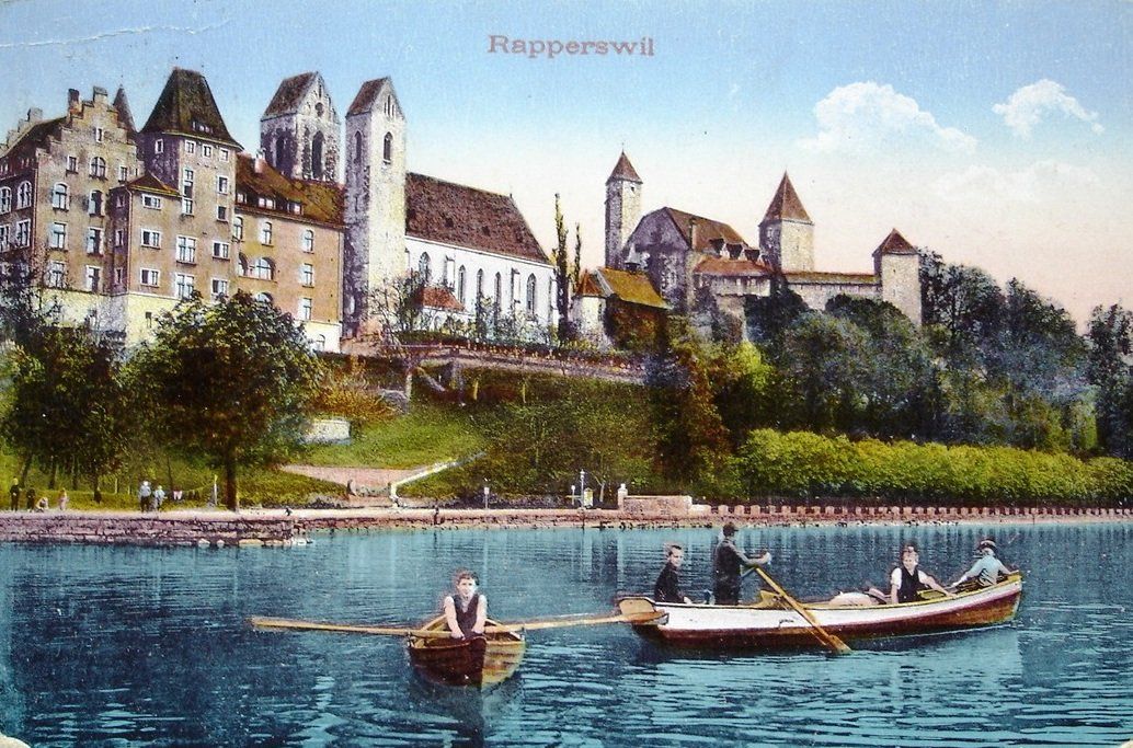 Cartes postales: RAPPERSWIL Ruderboote – D'occasion à Jona par philajona