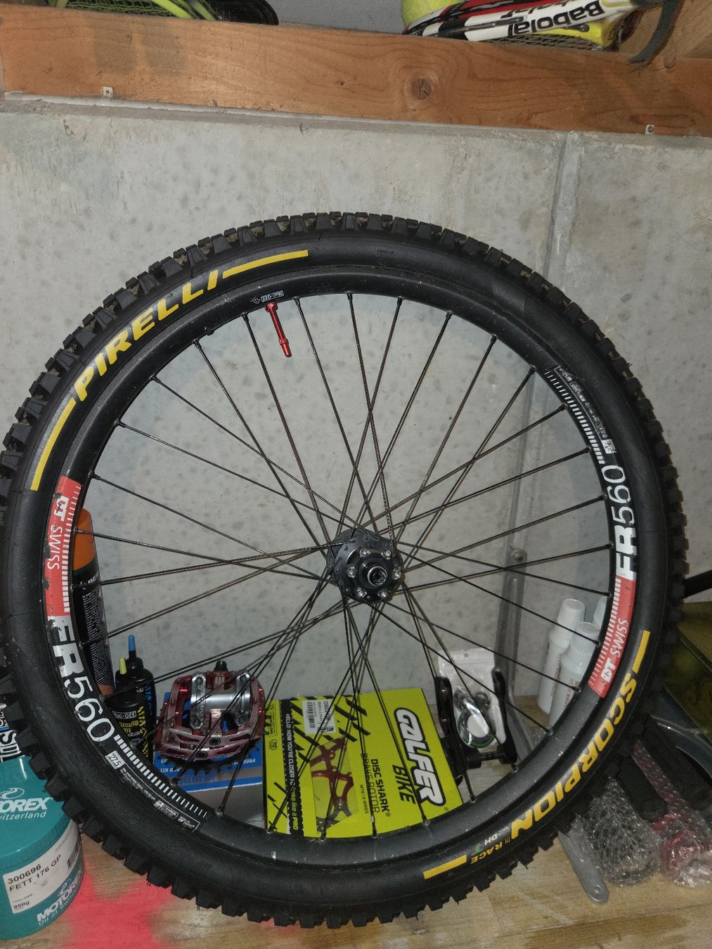 Swiss Pezzi di ricambio: Roue DT Swiss FR541 – Usato da Dombresson venduto da bou555