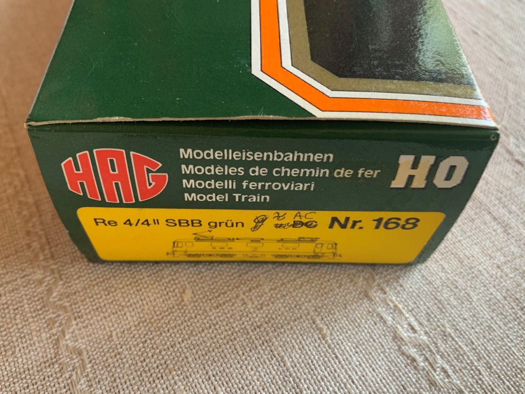 Hag Modelleisenbahnen: HAG Re 4/4 II grün WS – Gebraucht aus Volketswil von zwitsch33 3