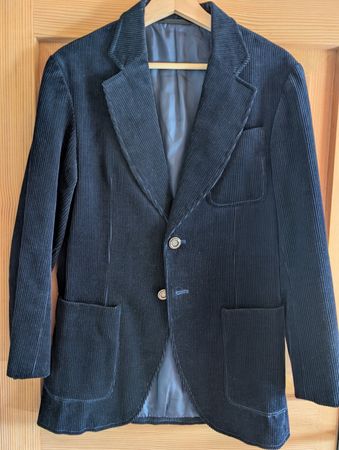 Mitternachtsblauer Blazer 