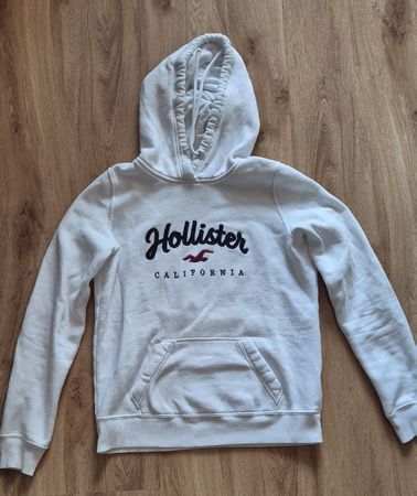 Hollister Hoodie Weiss Gr. S 