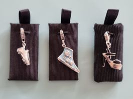 3 XENOX Charms Schuhe Sneaker High Heels Anhänger NEU