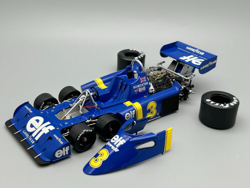 Rarität: 1:18 1976 Tyrrell P34 #3 - Jody Scheckter - NEU | Kaufen auf ...