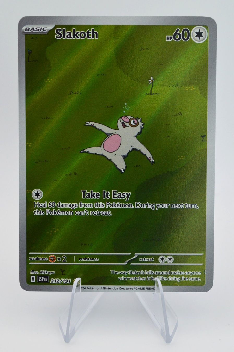 Pokémon Carte collezionabili: Slakoth - SSP 212/191 - EN - Pokémon – Usato da Winterthur venduto da blue_funk