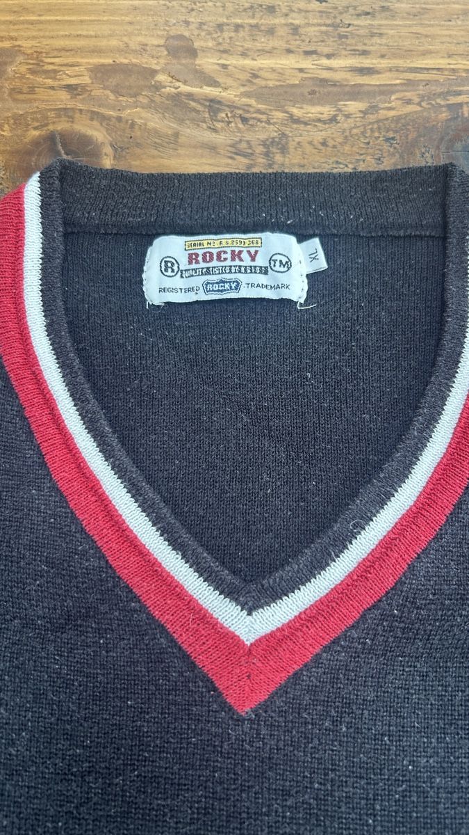Maglioni & Felpe: 60s Style Pullover - Marke Rocky - 90er Jahre – Usato da Erlinsbach venduto da Basi67 2