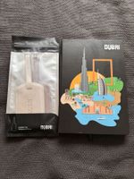 Koffer-Anhänger und Notizbuch von 'Dubai'