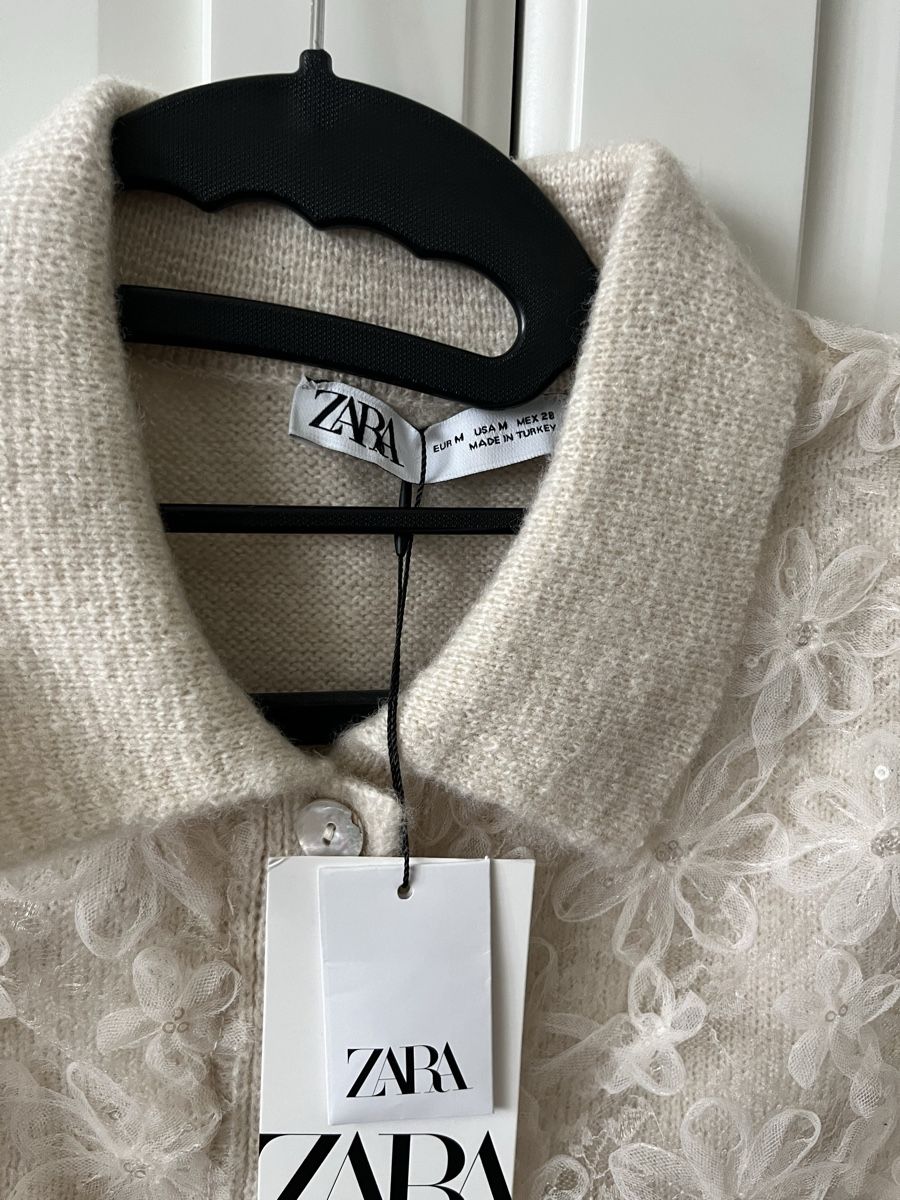 Zara Maglioni & Felpe: Kurzärmeliger Strickpullover – Nuovo e nell'imballaggio originale da Allschwil venduto da eyl_bb8q 1