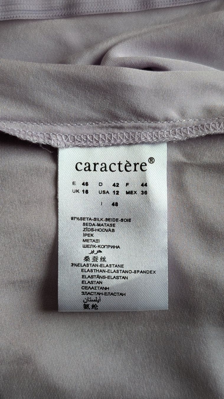 Camicette: Caractére 97% Seide Bluse Gr. 42 – Nuovo (secondo la descrizione) da Thalwil venduto da kat_d85f 1