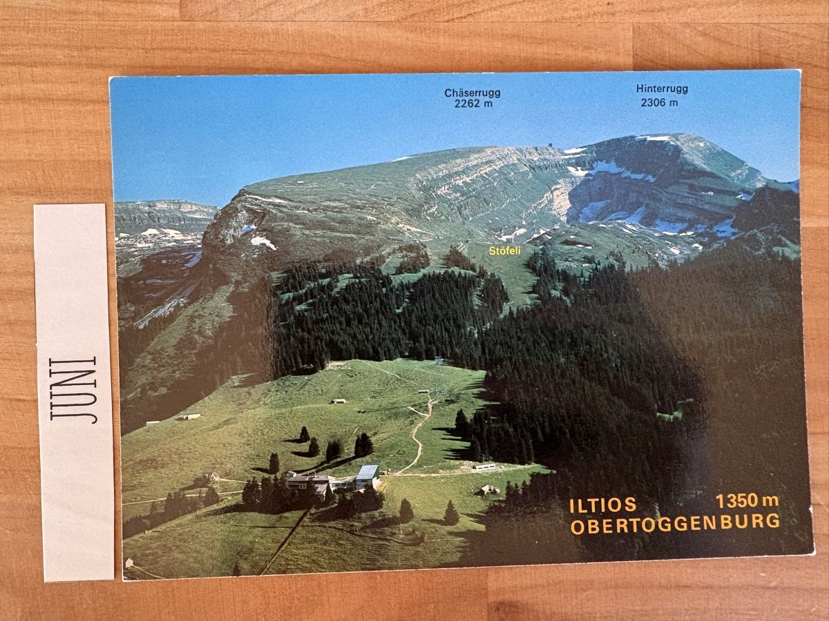 Cartoline postali: AK von Iltios / Obertoggenburg – Usato da Rümlang venduto da Kartenpost1