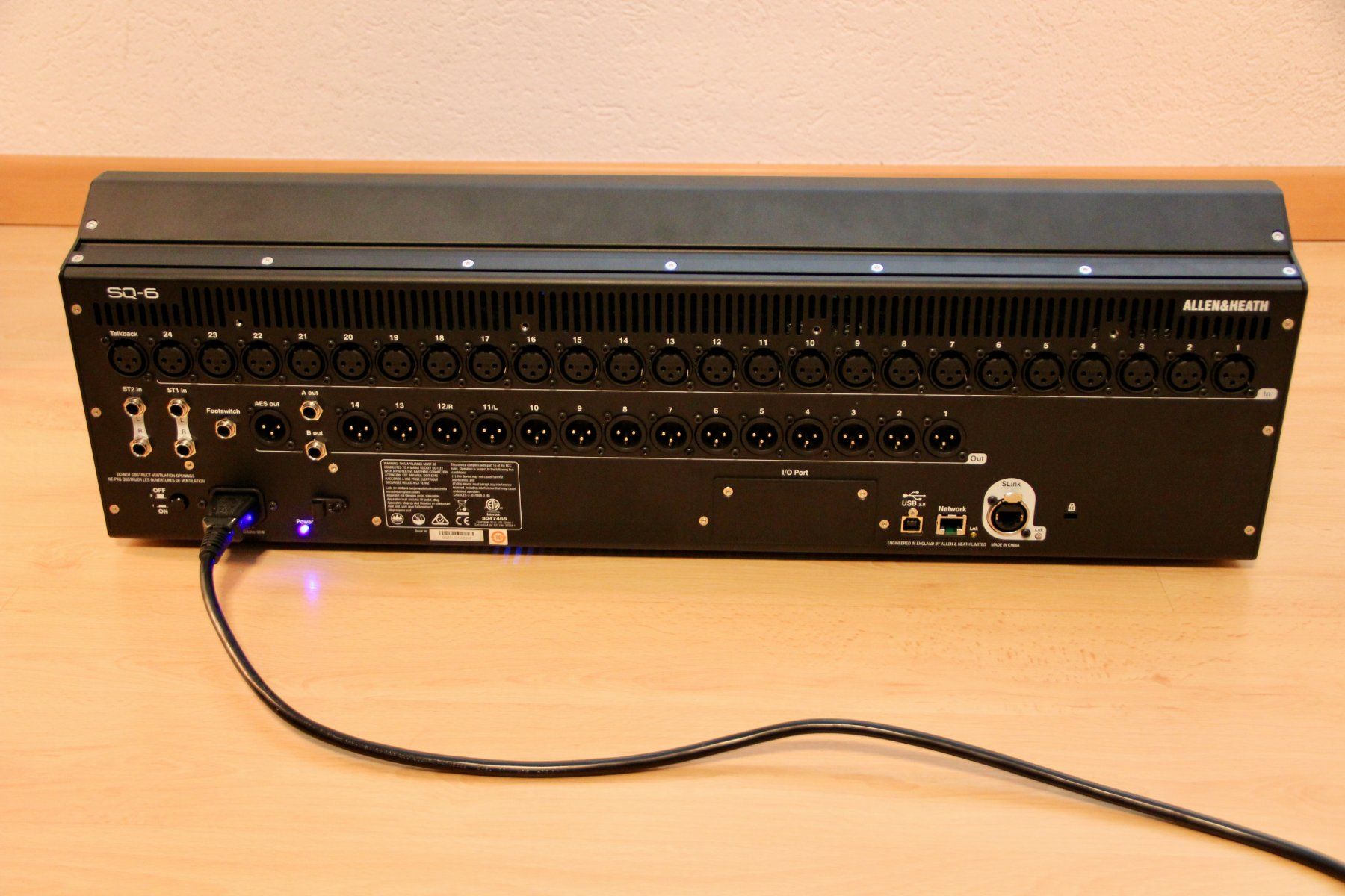Allen & Heath Console di mixaggio: Mixer SQ6 und Stagebox GX4816 – Usato da Hornussen venduto da Waespi470 3
