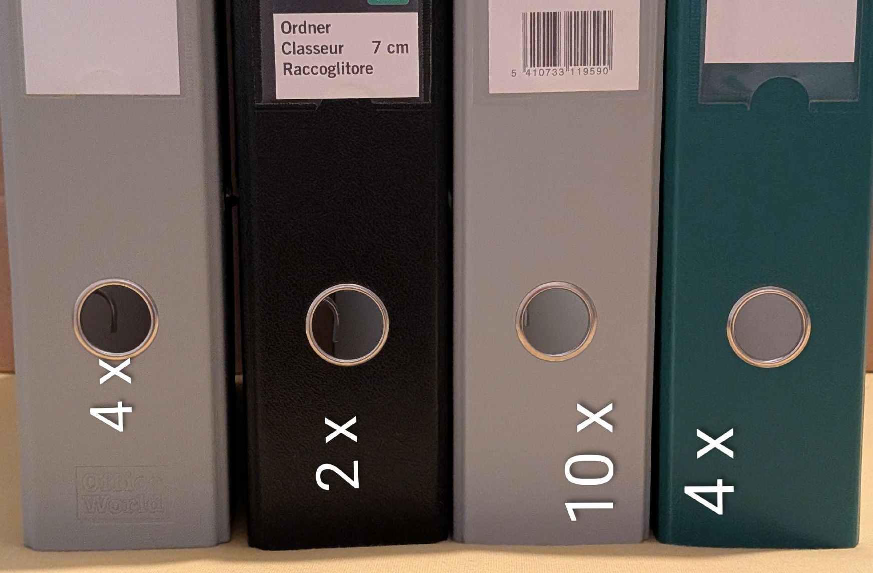 Classeurs: Ordner diverse Farben/7cm/A4/Ungebraucht – Neuf (Voir description) à Aesch BL par Charles2018 1