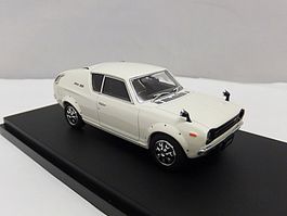 Nissan Cherry Coupé X-1.R KPE10 1971-1973 RHD weiss     1:43