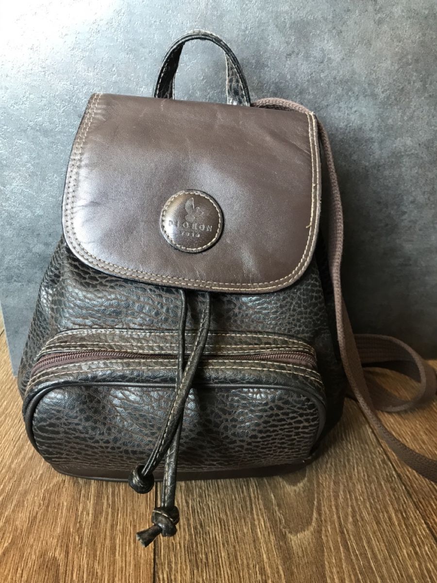 Rucksäcke: Sac à dos en cuir véritable PIGEON 7910 – Gebraucht aus Grimisuat von eliseba88