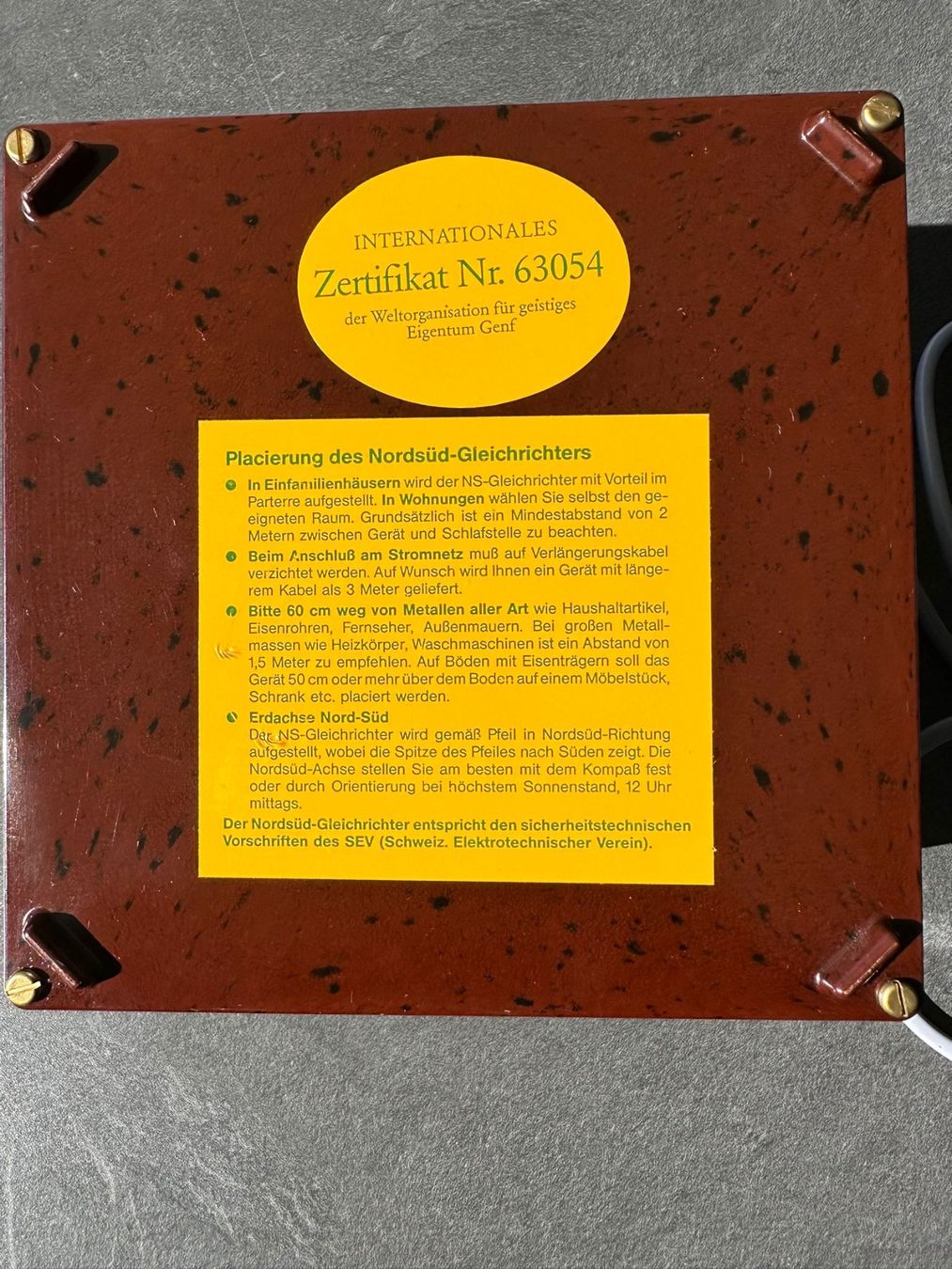Componenti elettronici: Nordsüd Gleichrichter – Usato da Burgdorf venduto da Apfel62 3