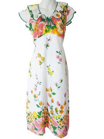 Nachthemd Gr. S/M Sommerkleid VINTAGE 1960s