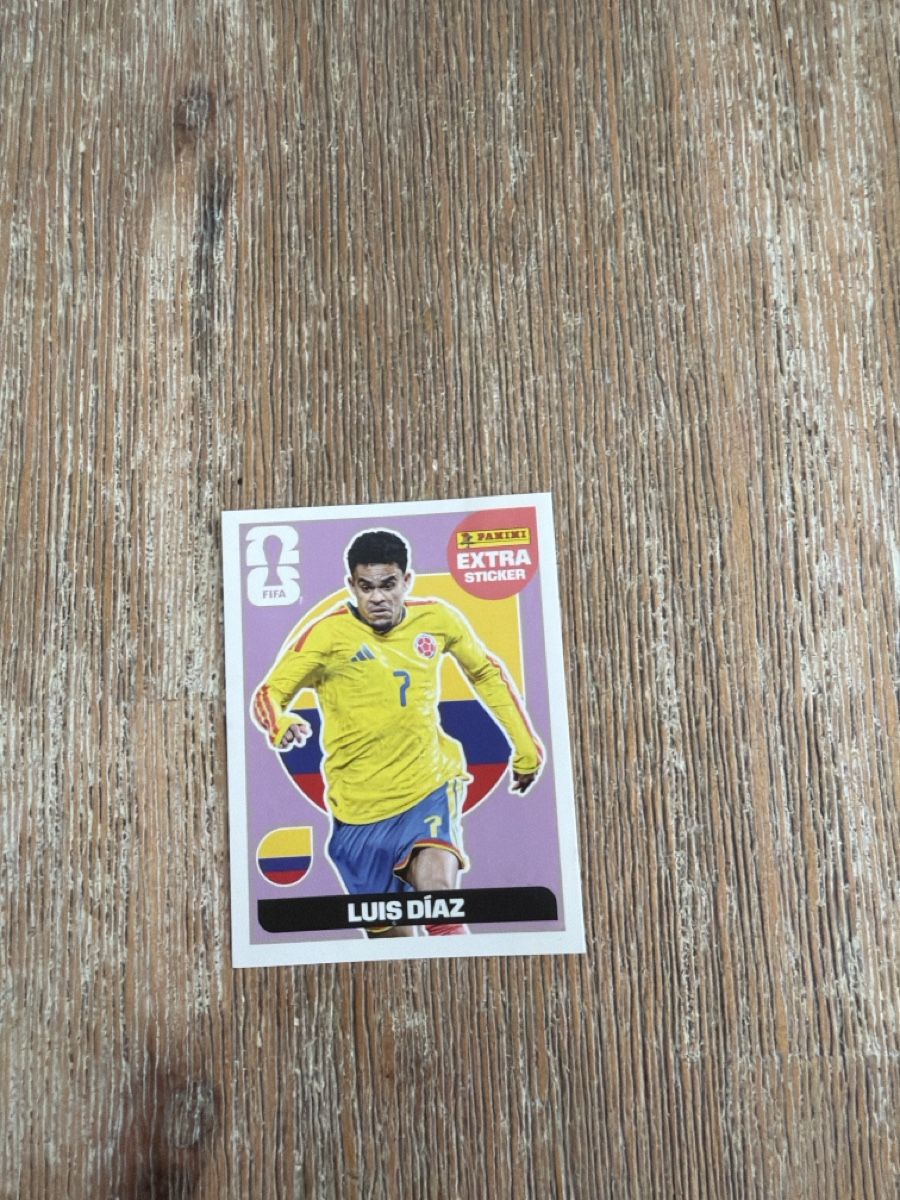 Panini Carte collezionabili: Luis Diaz Extra Sticker WM 2026 – Nuovo (secondo la descrizione) da Aeschi b. Spiez venduto da Spatzumuus1