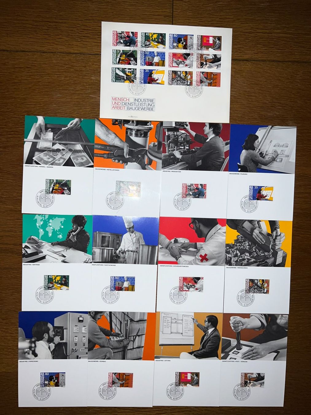 Tutti i francobolli: Ersttagsbriefe FDC Lichtenstein Dez. 1981 - März 1995 – Nuovo e nell'imballaggio originale da Leuggern venduto da Maceio100 5