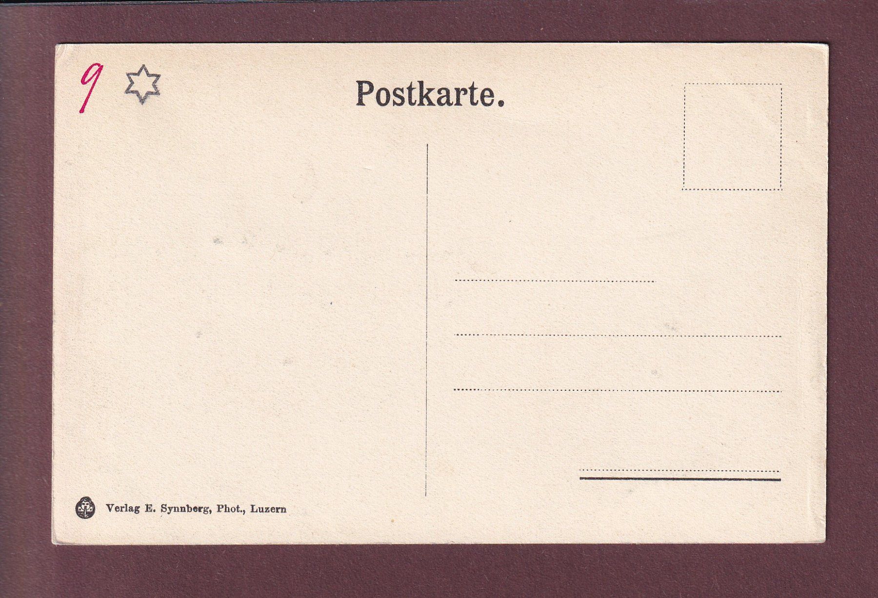 Cartoline postali: LUZERN - Hotel Metzgern – Usato da Pully venduto da nicecards 1