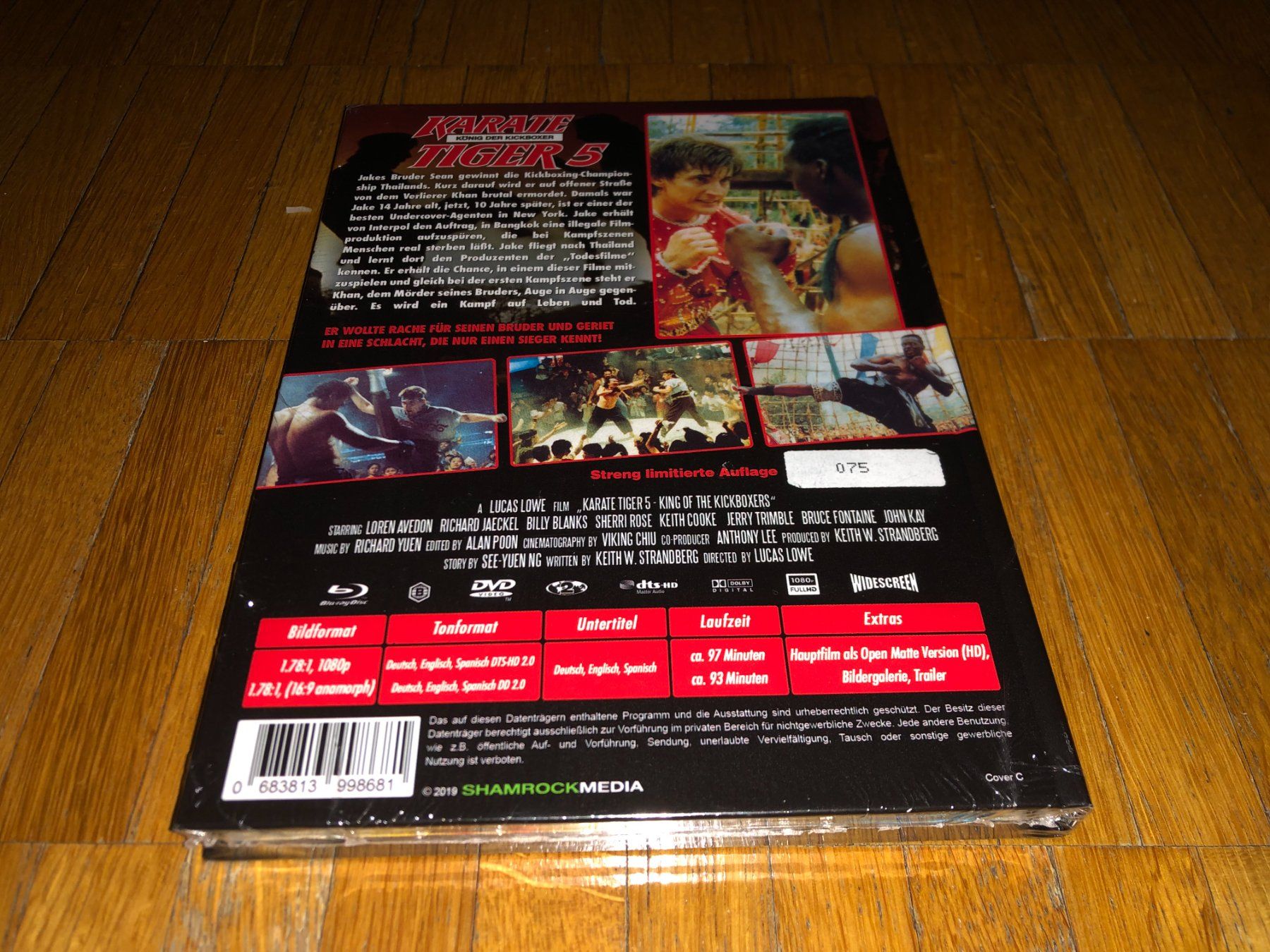 Tutti i DVDs: Karate Tiger 5 - MEDIABOOK - C - UNCUT – Nuovo e nell'imballaggio originale da Basel venduto da havsok 1