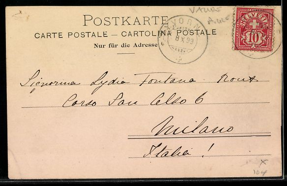 Cartes postales: Yvorne, Vue générale et Château Maiso – D'occasion à Berlin par bartko-reher 1