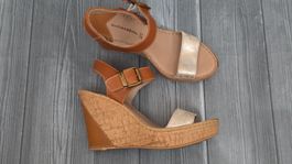 Marina Seval Wedges - 40 - in Kork Optik