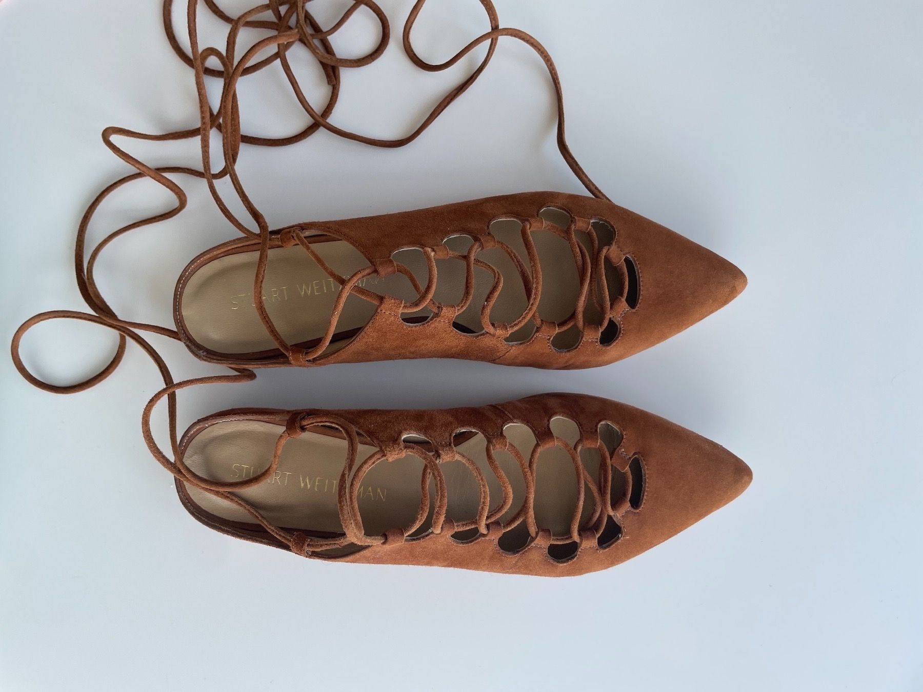 Stuart Weitzman Scarpe da donna: Spitze Schnürschuhe von Stuart Weitzman Gr. 38 – Nuovo (secondo la descrizione) da Olten venduto da hahnice99 2